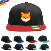 Shiba Inu Logo Crypto Snapback Hat, Funny Cryptocurrency Dog Coin, Shiba Inu Investor Gift, Just Hodl It Meme, Shiba Inu Hat, Unisex